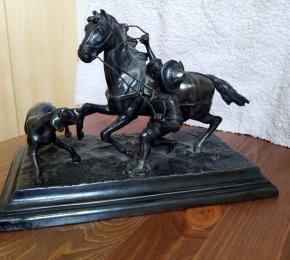 Figurka chlapec s koněm