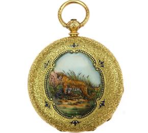 Zlaté kapesní hodinky