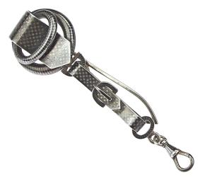 Stříbrná šatlénová spona